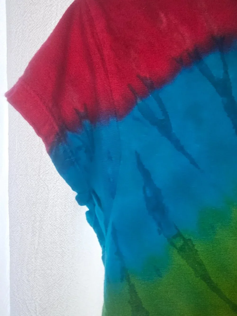 Love Culture Bermuda Tie Dye Graphic T-Shirt Medium Live Free Hope Love